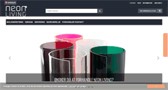 Desktop Screenshot of neonliving.dk